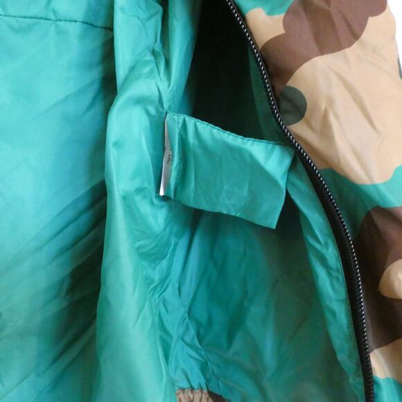 Moncler Kids' Nikandro Camouflage Print Jacket In Green Youth 14A - Picture 15 of 16